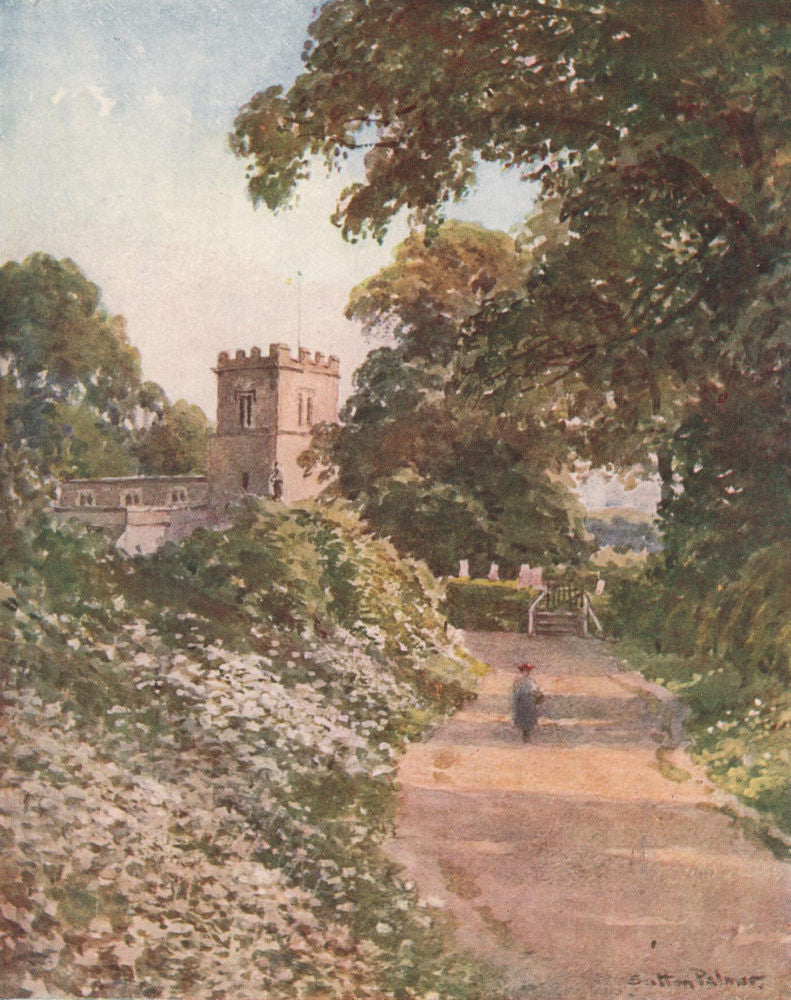 Great Missenden, Buckinghamshire, by Harold Sutton Palmer 1929 print